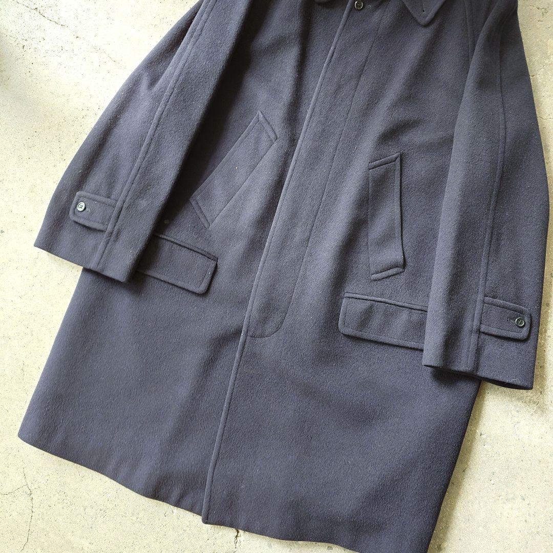 Burberry wool coat 80's made in ENGLAND バーバリー　ウール　ステンカラーコート　イギリス製