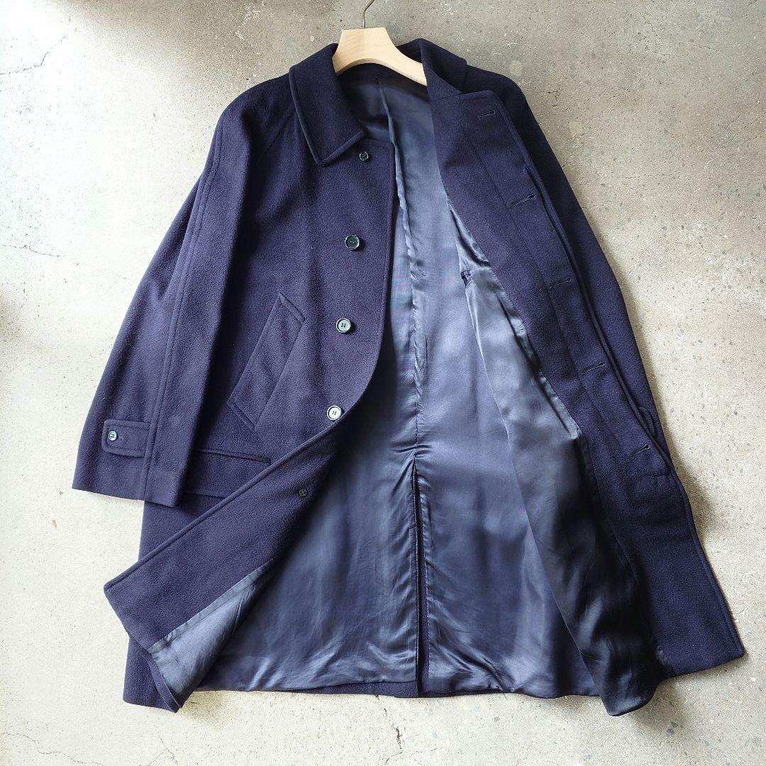 Burberry wool coat 80's made in ENGLAND バーバリー　ウール　ステンカラーコート　イギリス製