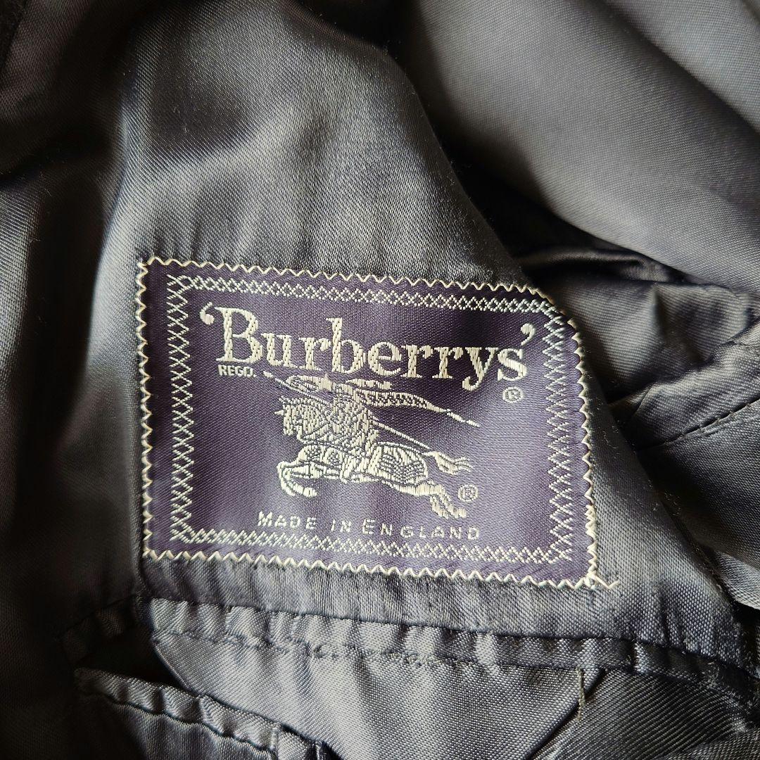 Burberry wool coat 80's made in ENGLAND バーバリー　ウール　ステンカラーコート　イギリス製