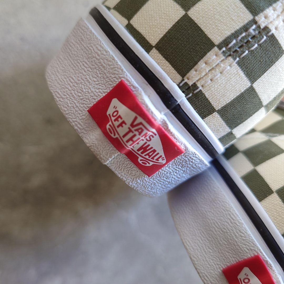 新品未使用　VANS US企画　9インチ　オーセンティック　チェッカーフラッグ