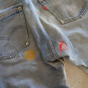 オリジナルビンテージ　LEVI'S リーバイス66後期スモールe　W31 L35