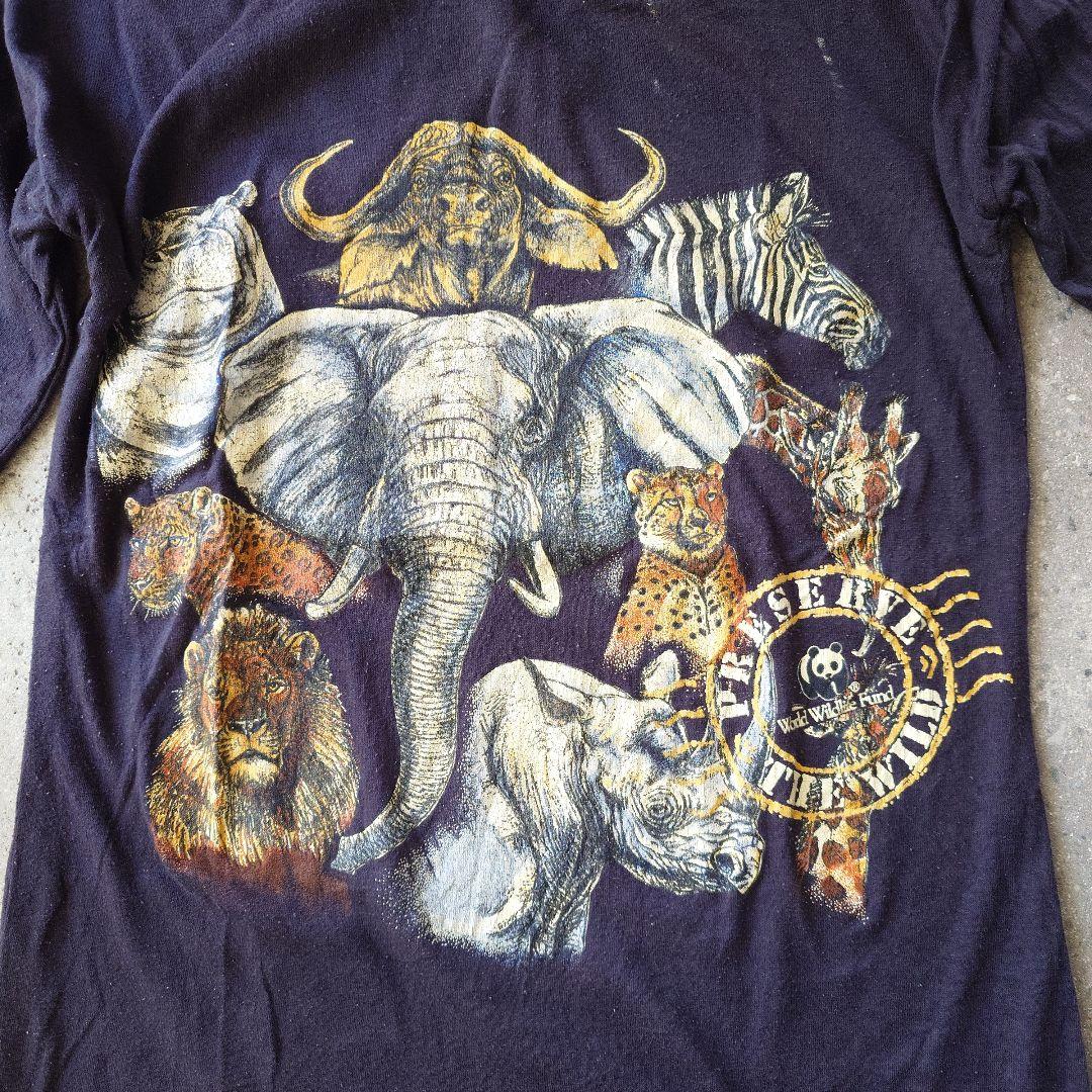 Used ANIMAL print tee women