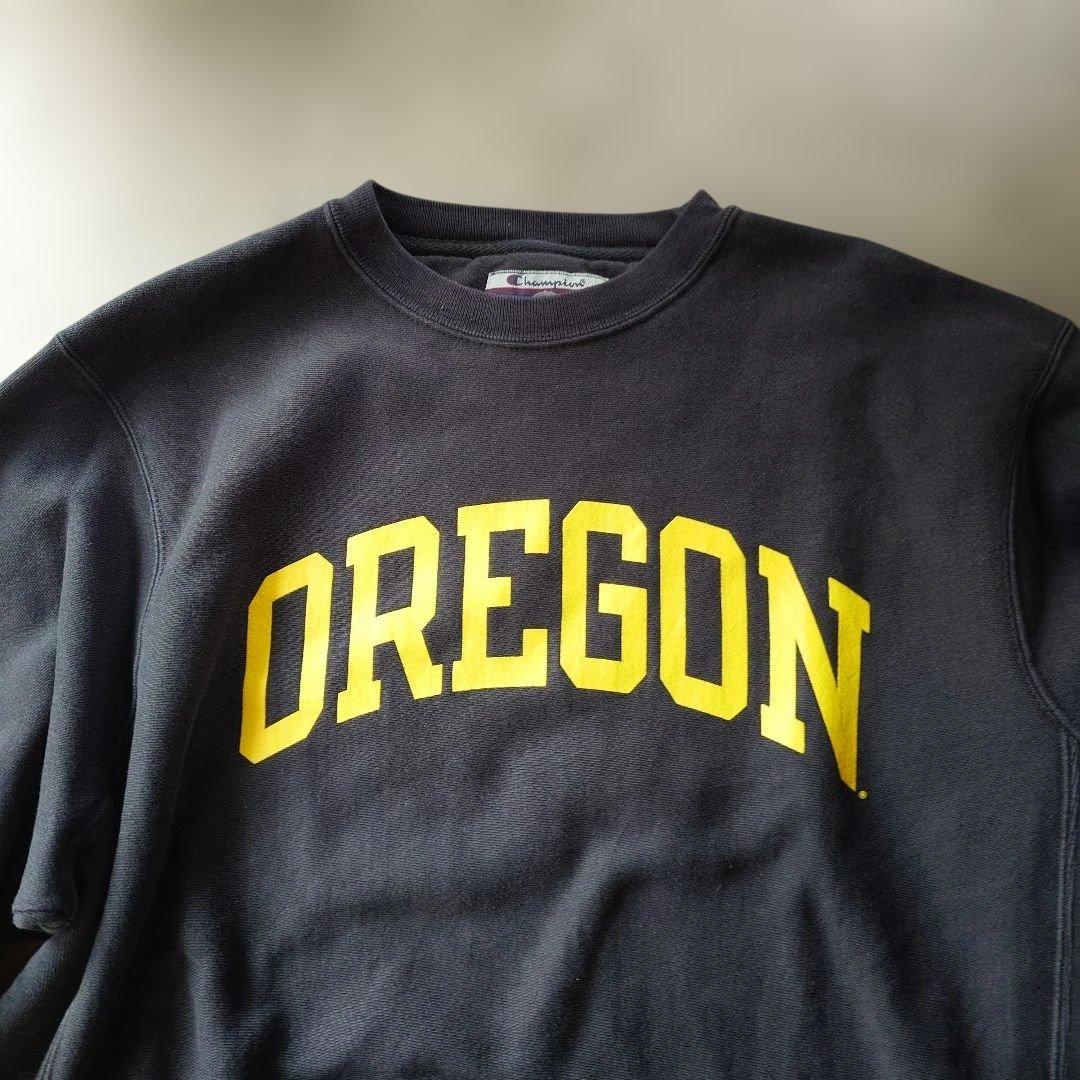 90s champion premuim weave sweat OREGON