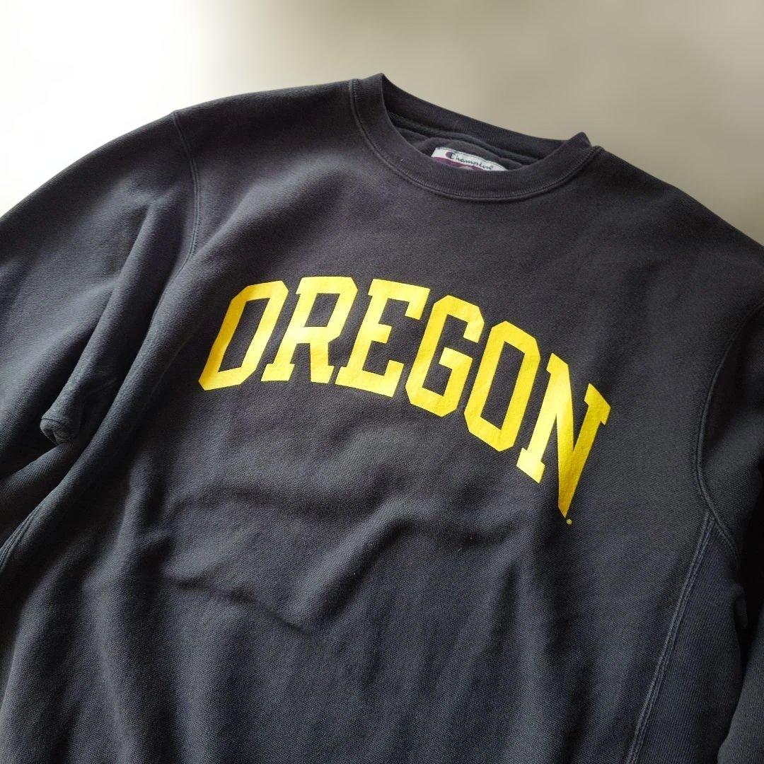 90s champion premuim weave sweat OREGON