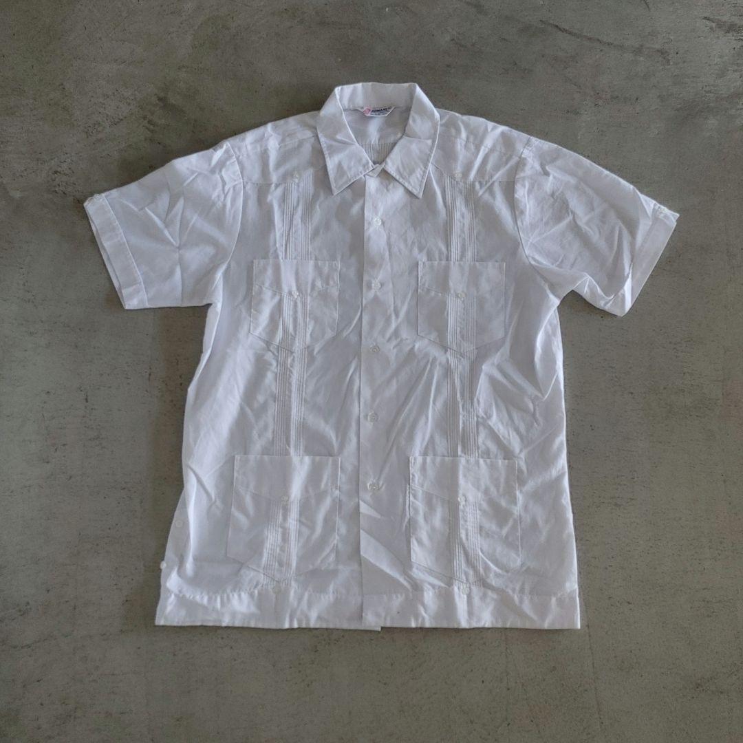 ROMANI　メキシカンシャツ　キューバシャツ　古着　ユーズド　L