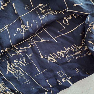 GOOUCH Deadstock open collar shirts グーチ デッドストック レーヨンシャツ　柄シャツ　黒
