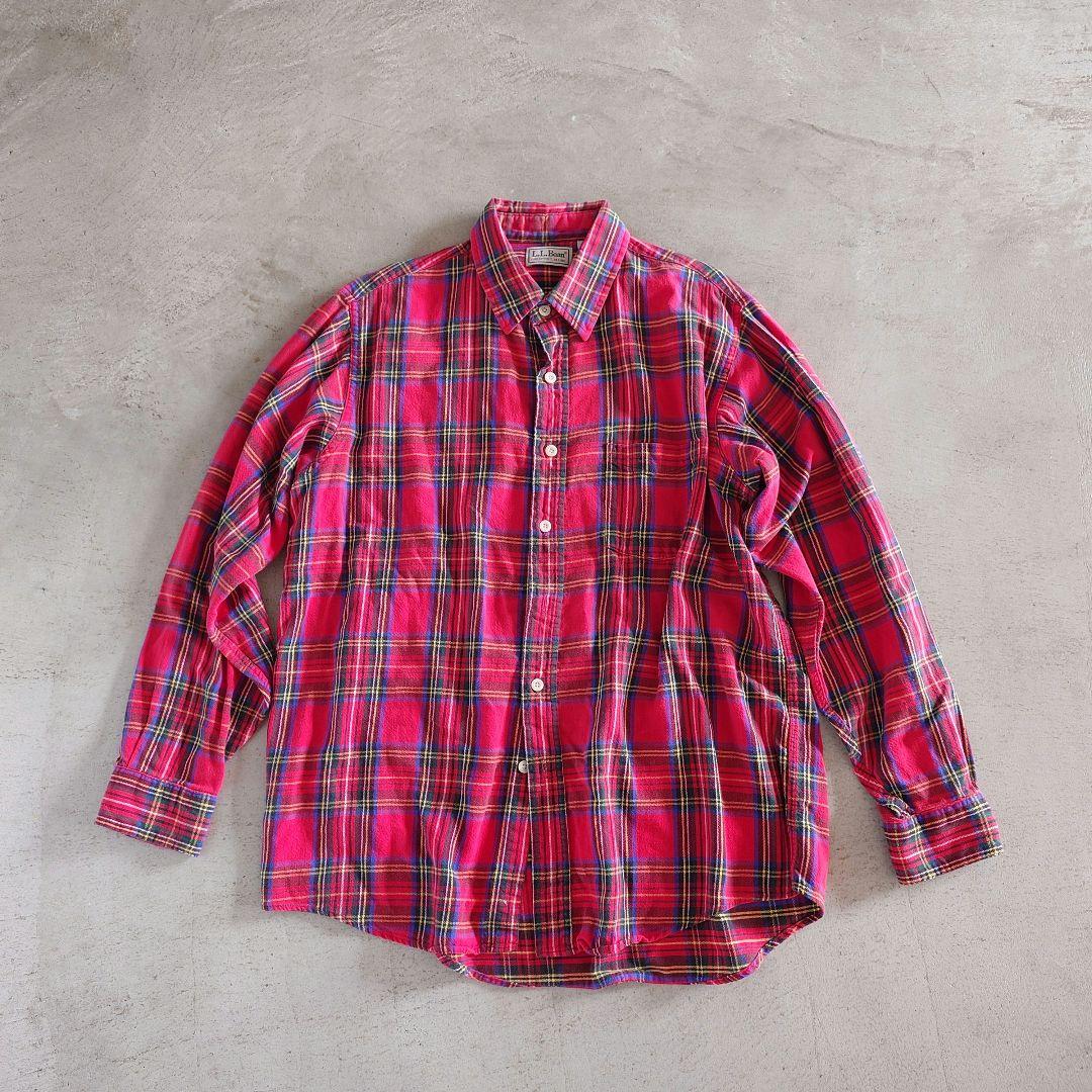 LL Bean 90s nel shirts L MADE IN USA