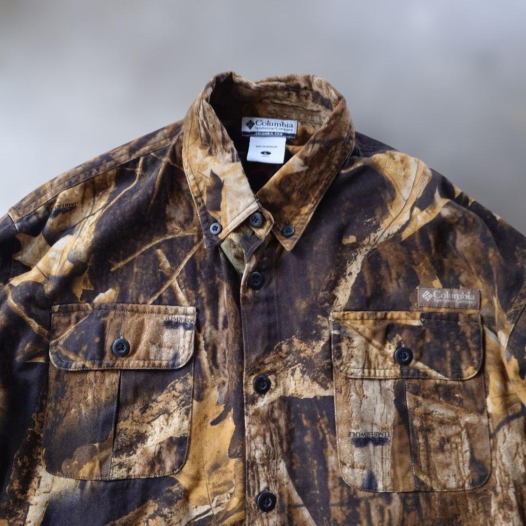 Columbia smokeybranch camo shirts L