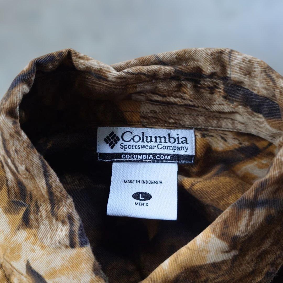 Columbia smokeybranch camo shirts L