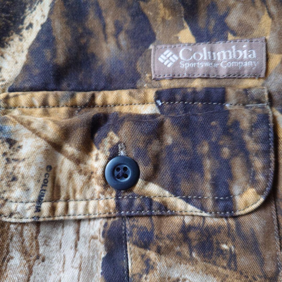 Columbia smokeybranch camo shirts L