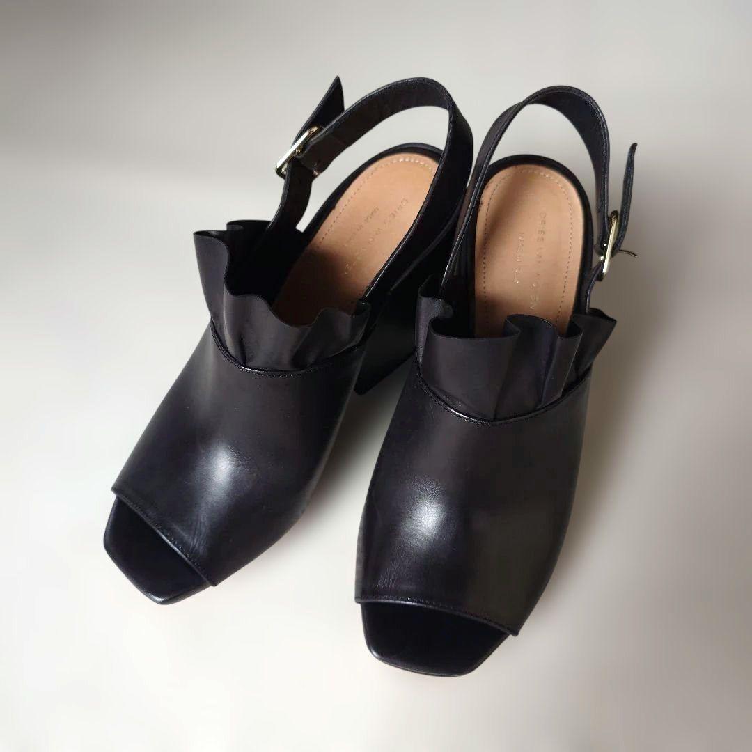 DREIS VAN NOTEN Leather pumps 22.5cm 34 1/2inch