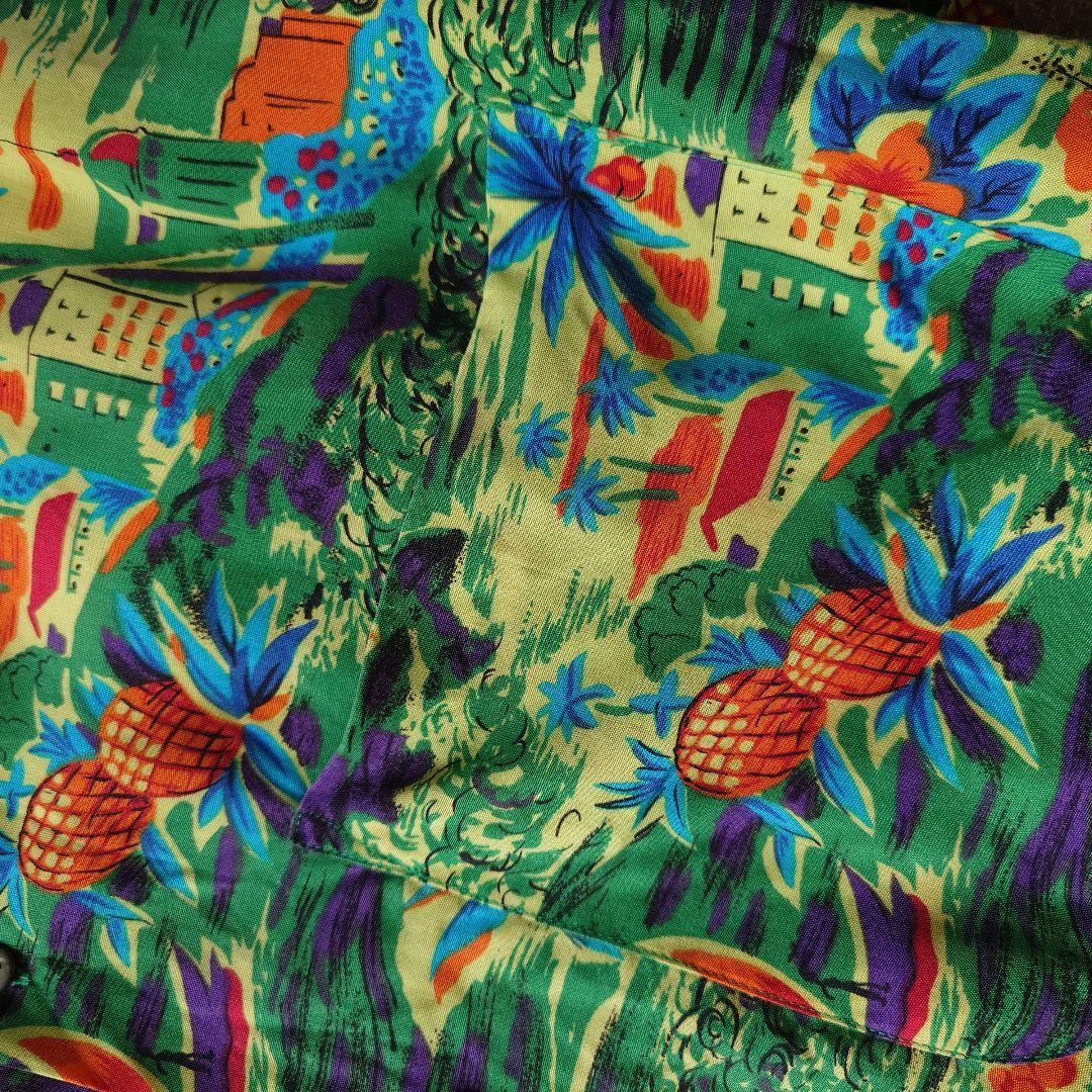 90s OLD GAP rayon hawaiian shirts ALOHA shirts M