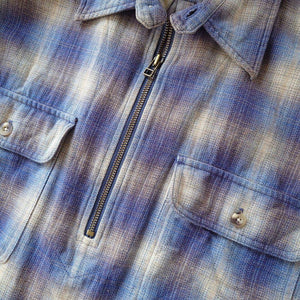 LL BEAN ombre pullover nel shirts L