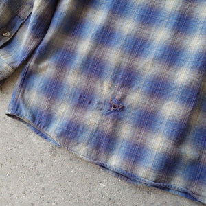 LL BEAN ombre pullover nel shirts L