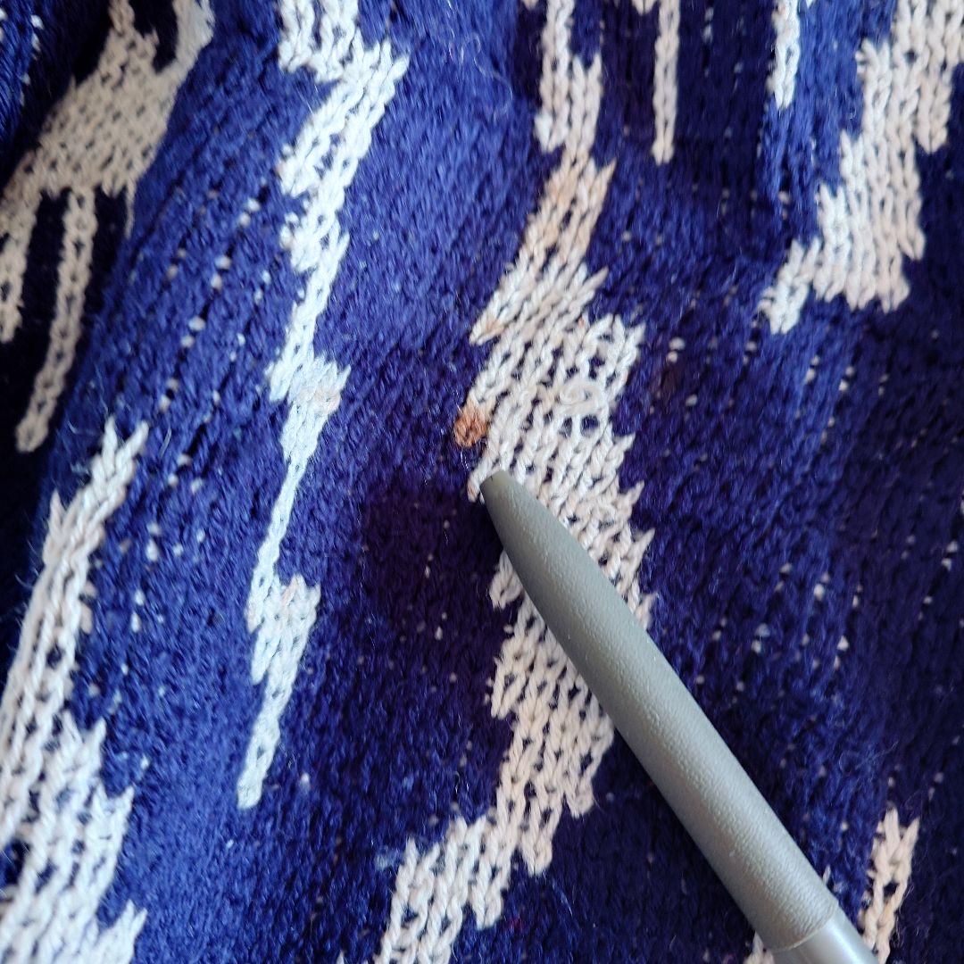 Used pattern knit XL 古着　ユーズド　ニット