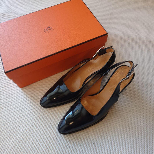 HERMES pumps 23.5cm
