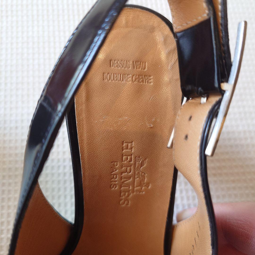 HERMES pumps 23.5cm