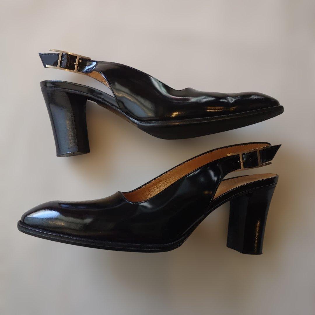 HERMES pumps 23.5cm