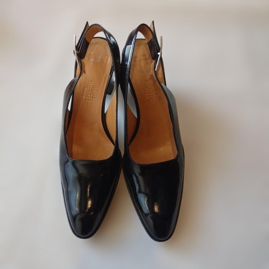 HERMES pumps 23.5cm