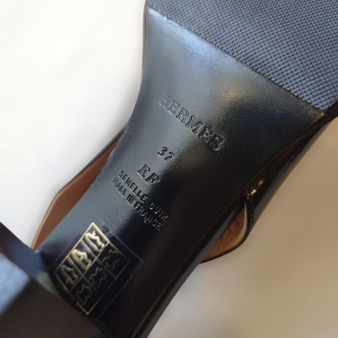 HERMES pumps 23.5cm