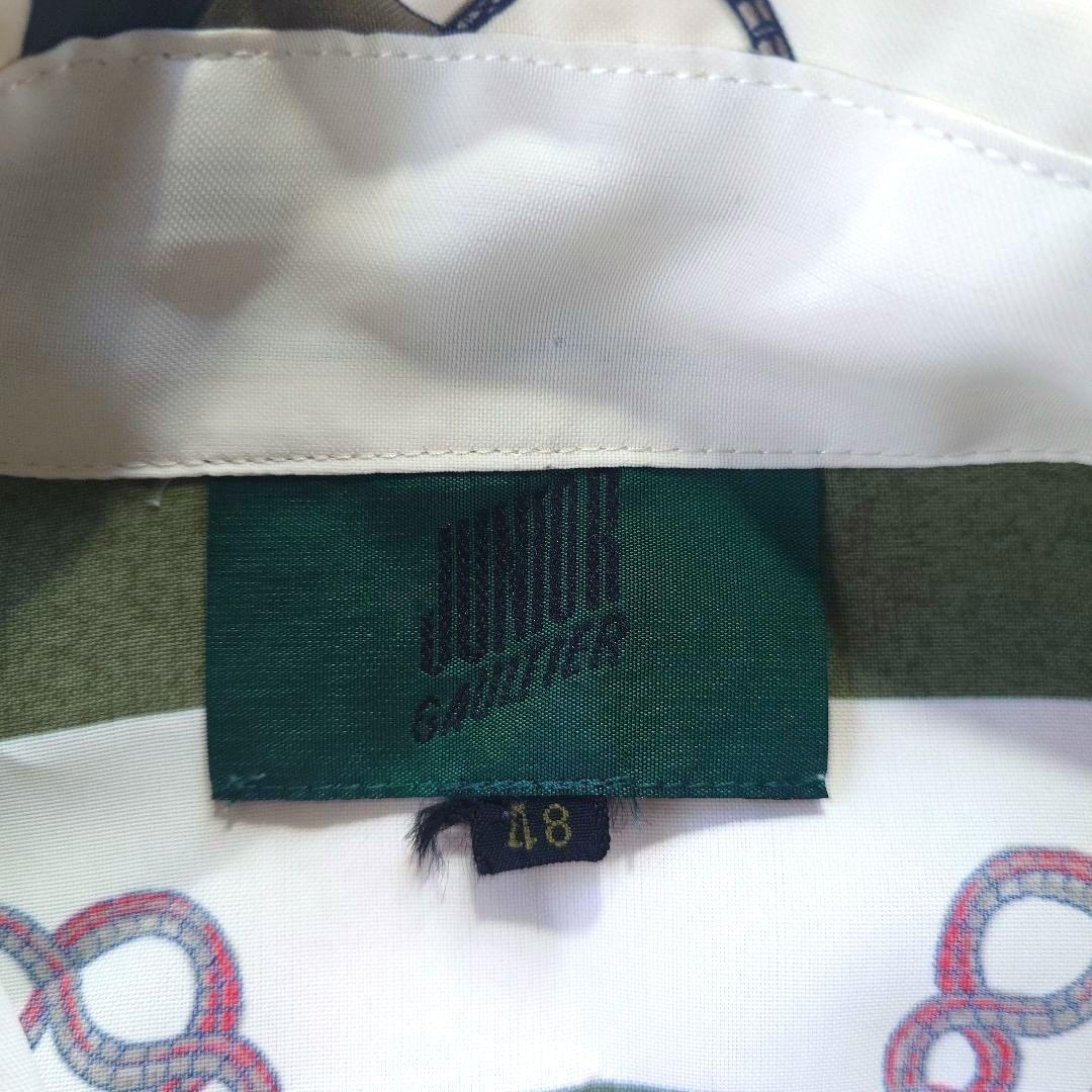 junior gaultier fan pattern print shirts
