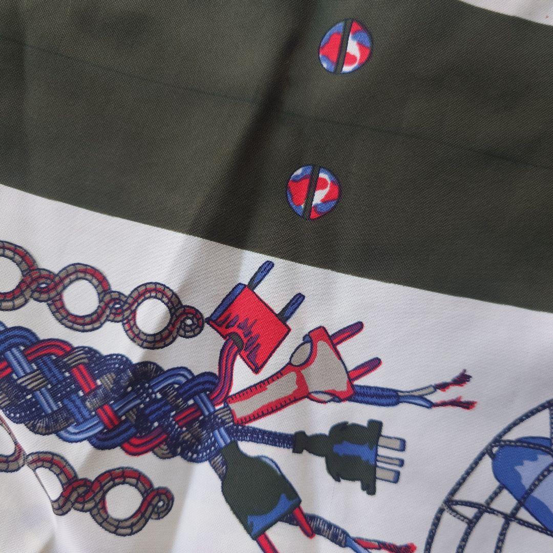 junior gaultier fan pattern print shirts