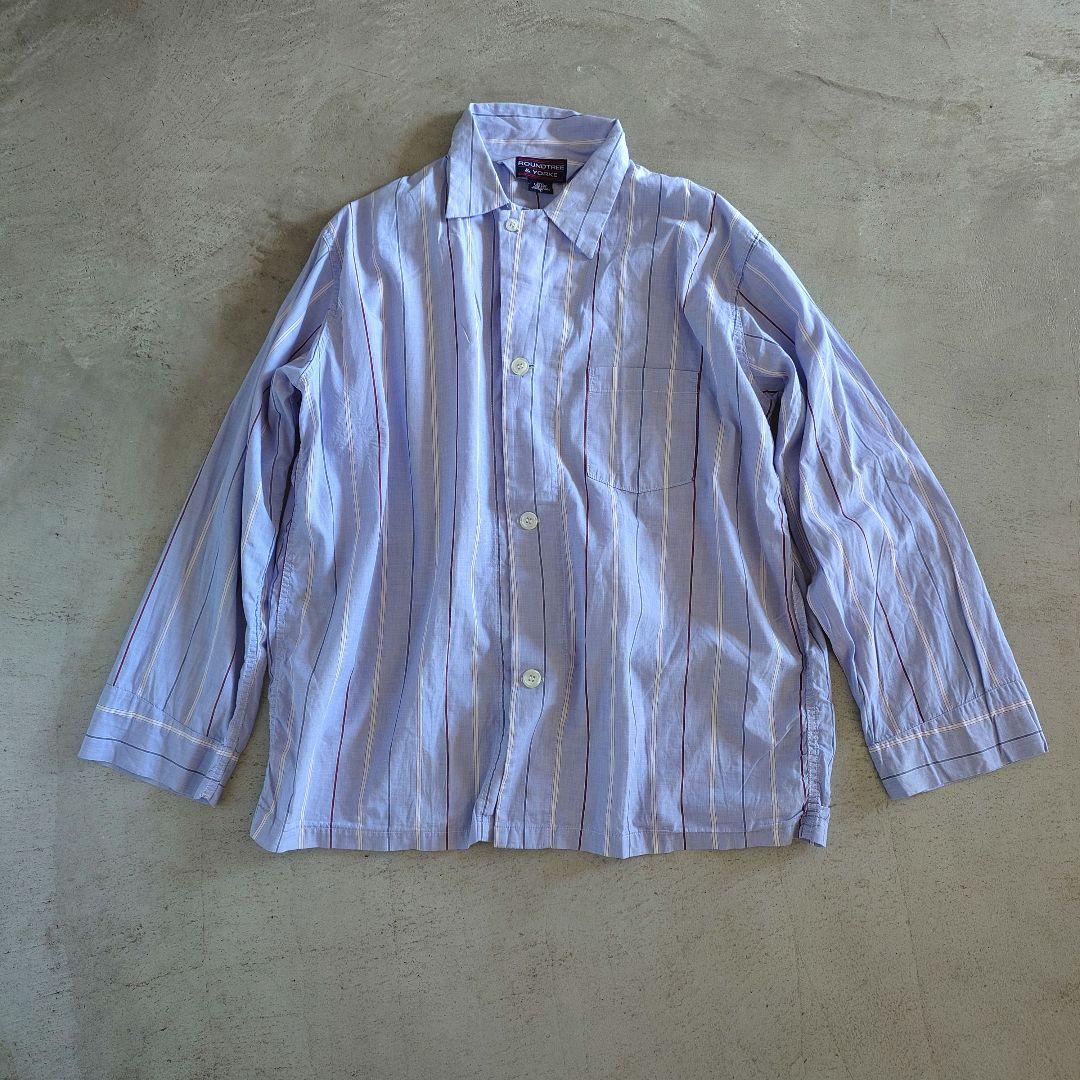ROUNDTREE&YORKE pajama shirts made in USA pima cotton L