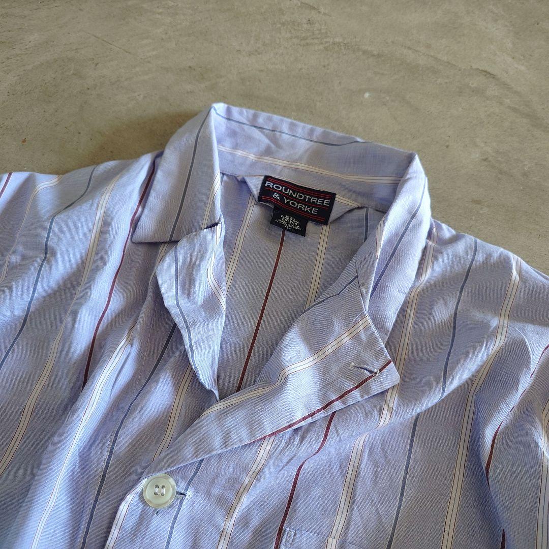 ROUNDTREE&YORKE pajama shirts made in USA pima cotton L
