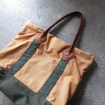 画像をギャラリービューアに読み込む, L.Lbean totebag エルエルビーン　トートバッグ　ユーズド　レザーハンドル
