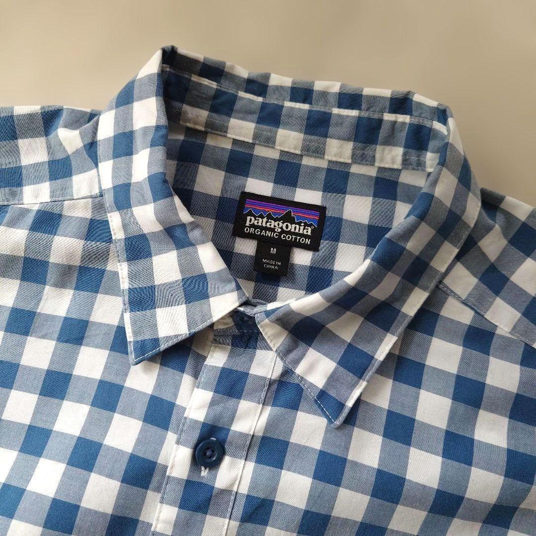 Patagonia organic cotton check shirts M