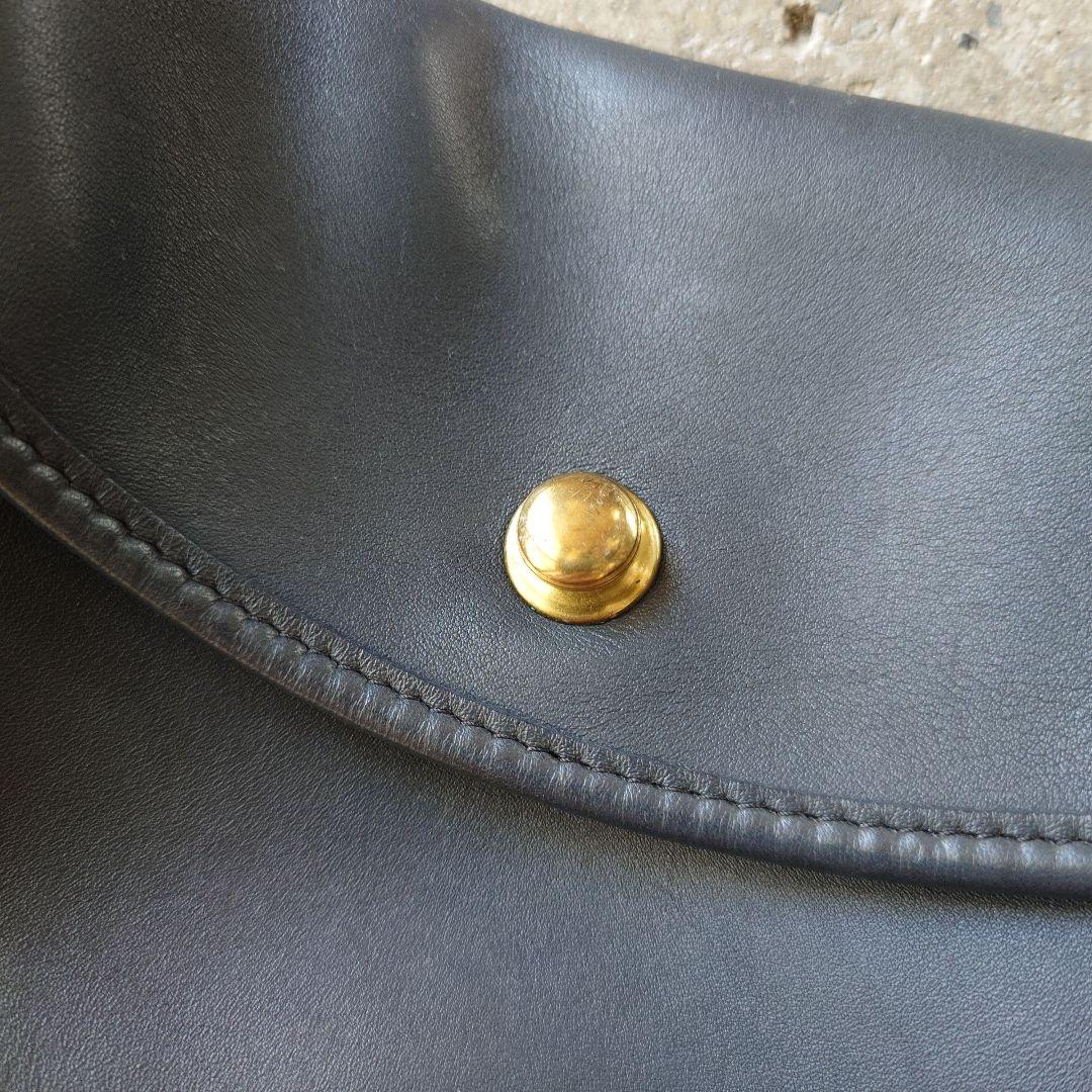 OLD COACH glove leather shoulder bag Made in USA