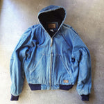 画像をギャラリービューアに読み込む, Used Denim work jacket L ユーズド　デニム　フードワークジャケット　L
