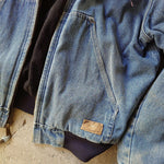 画像をギャラリービューアに読み込む, Used Denim work jacket L ユーズド　デニム　フードワークジャケット　L
