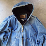 画像をギャラリービューアに読み込む, Used Denim work jacket L ユーズド　デニム　フードワークジャケット　L
