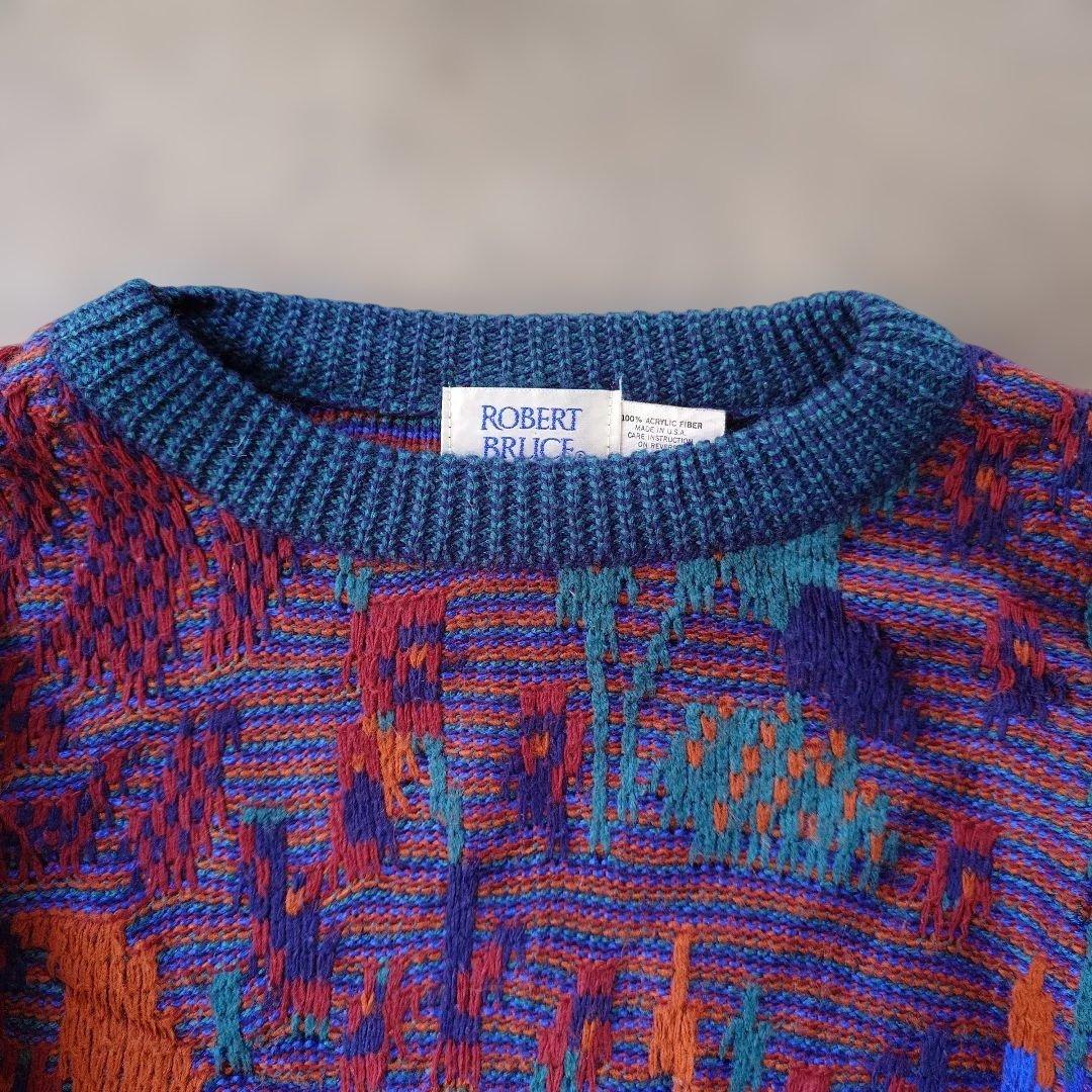 ROBERT BRUCE mohair knit