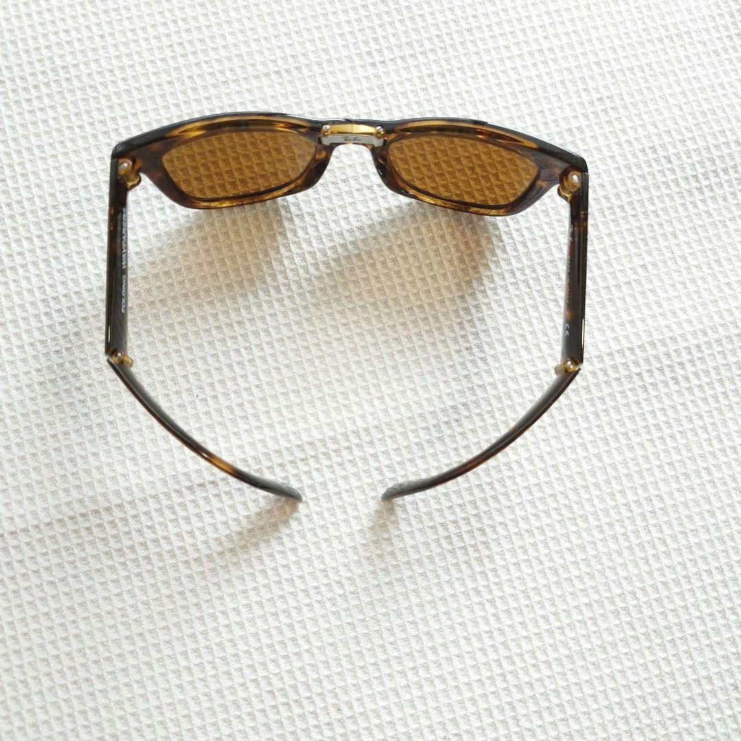 Ray-Ban WAYFARER Folding sunglasses brown フォールディング 折りたたみ サングラス