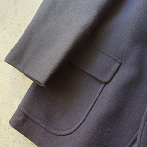 NEWYORKER wool navy blazer ニューヨーカー　ウール紺ブレ　ジャケット　金ボタン　M