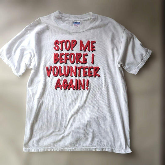 Used print tee message L