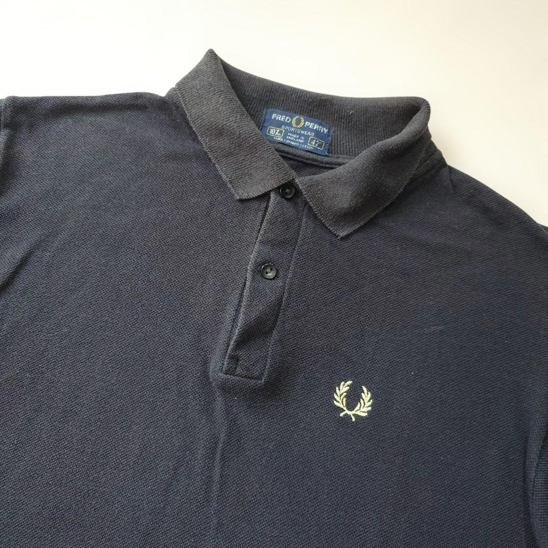 FREDPERRY poloshirts Made in England black 42