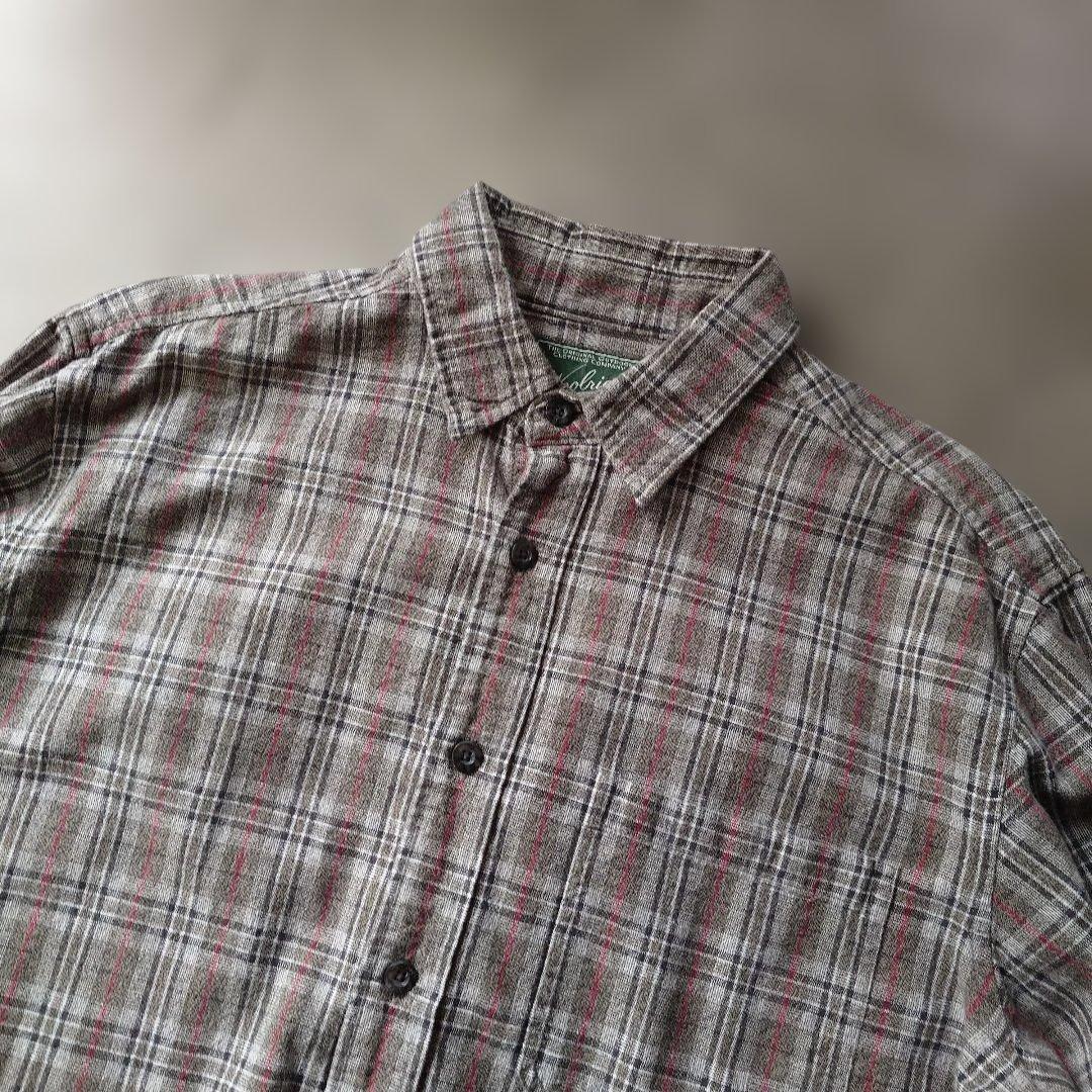 90s WOOLRICH chweck flannel shirts L