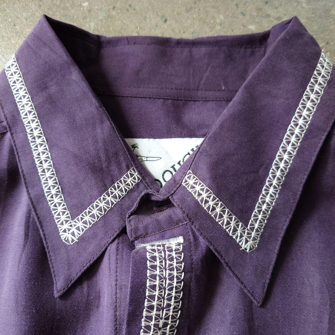 Deadstock GOOUCH SILK 100 shirts M