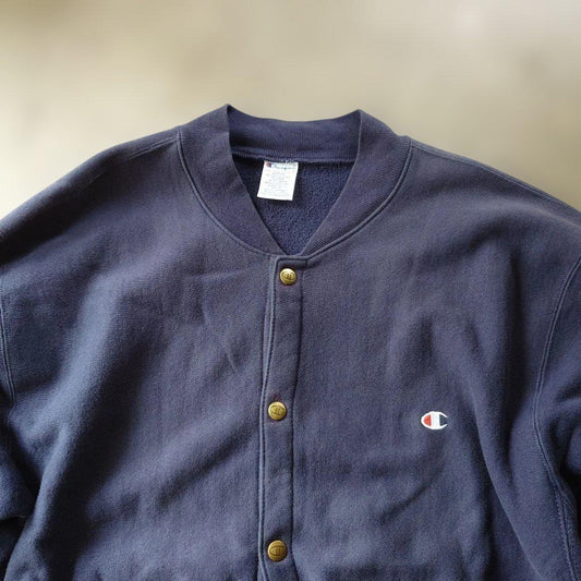 90s champion snap cardigan L