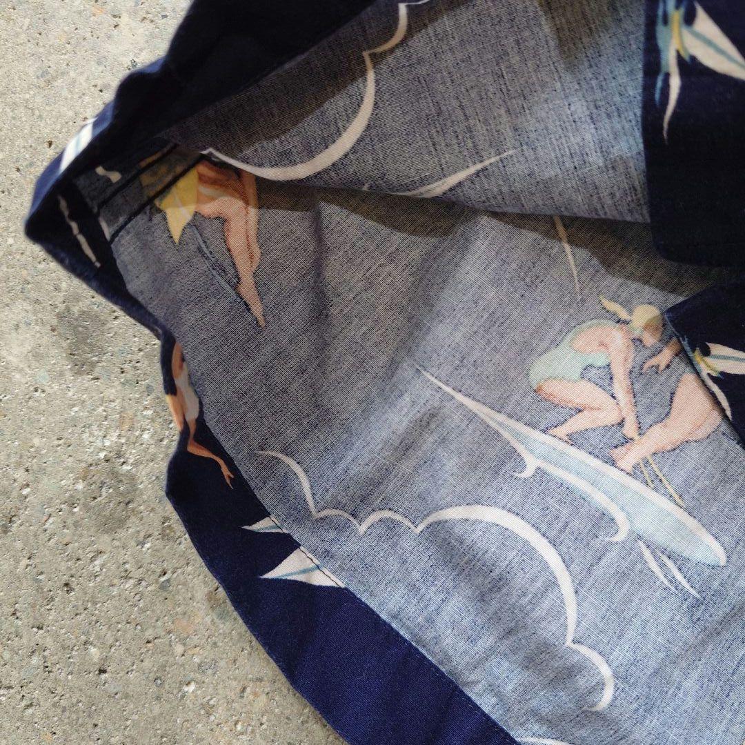 90s poloralphlauren SURF pattern shirts S
