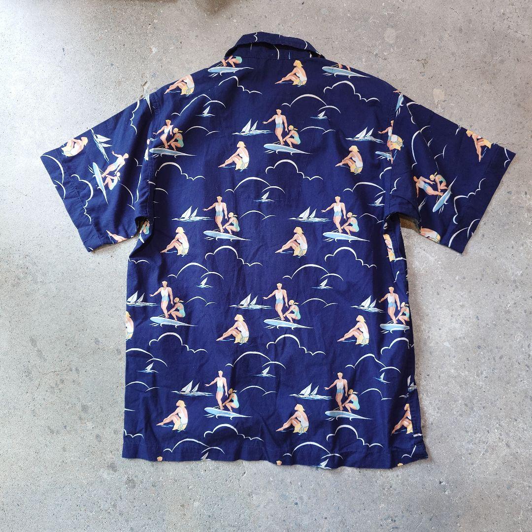 90s poloralphlauren SURF pattern shirts S