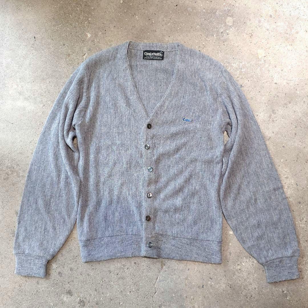 Used Knit cardigan challenger made in USA S