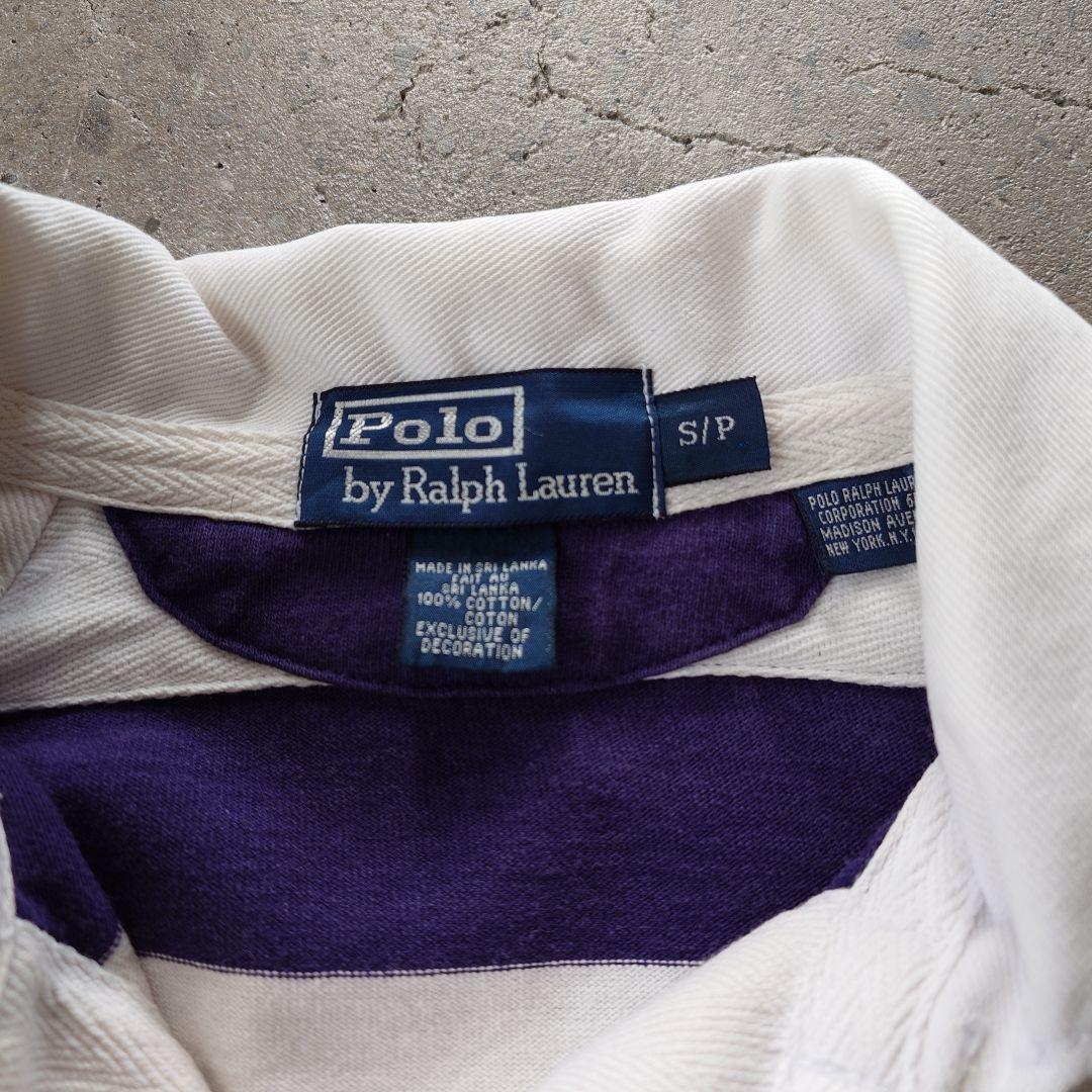 90's poloralphlauren Rugger shirts M 90年代　ポロラルフローレン　ラガーシャツ　M
