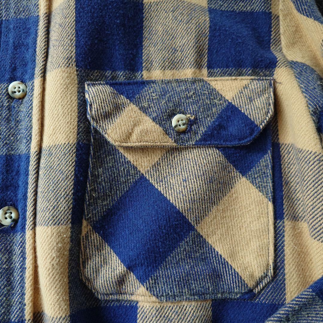 fieldmaster USA 80s block check shirts M