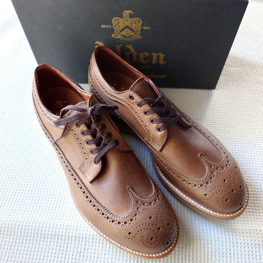 Deadstock ALDEN wingtip 58804 9inch 　オールデン　ウイングチップ　クロムエクセル　ALDEN 9インチ