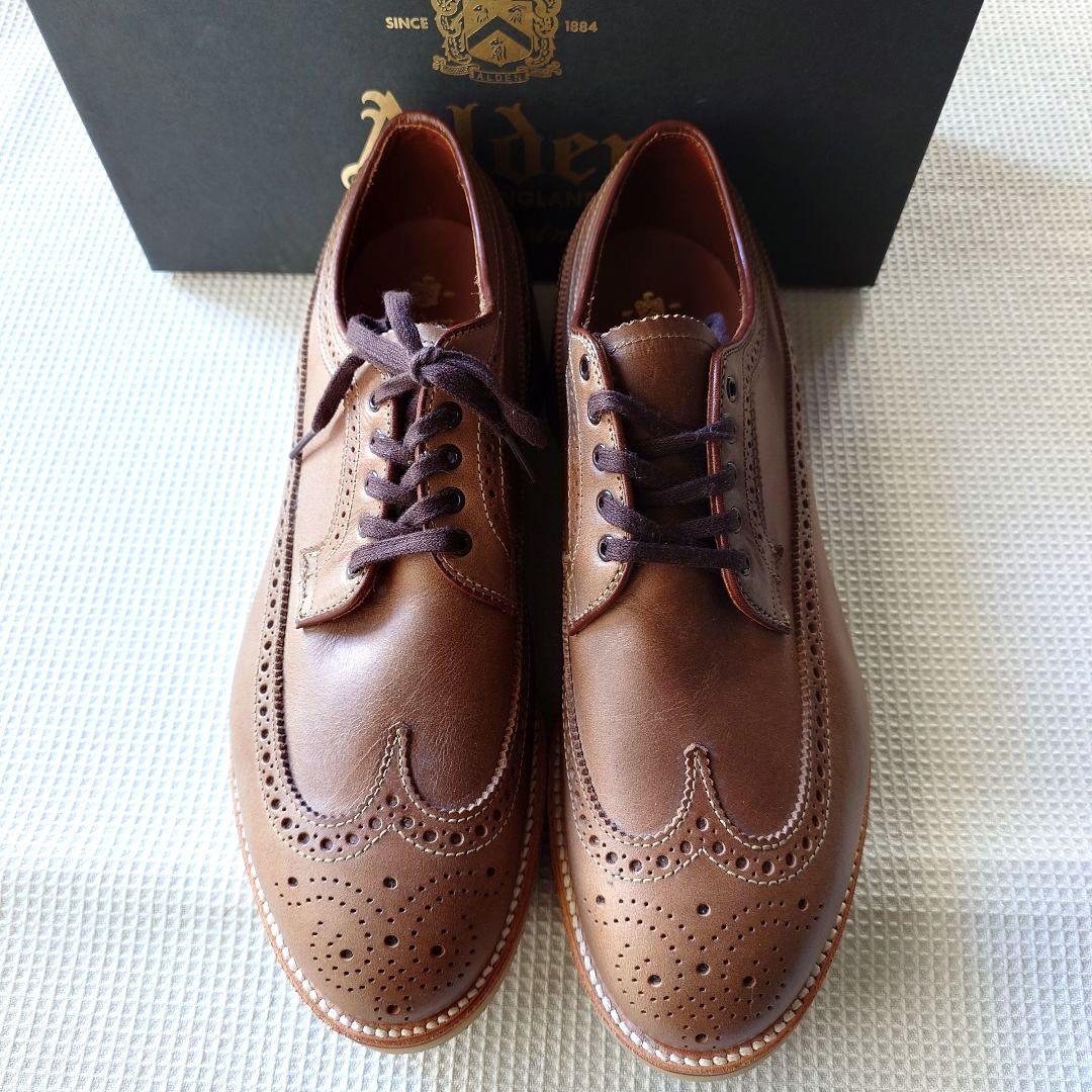 Deadstock ALDEN wingtip 58804 9inch 　オールデン　ウイングチップ　クロムエクセル　ALDEN 9インチ
