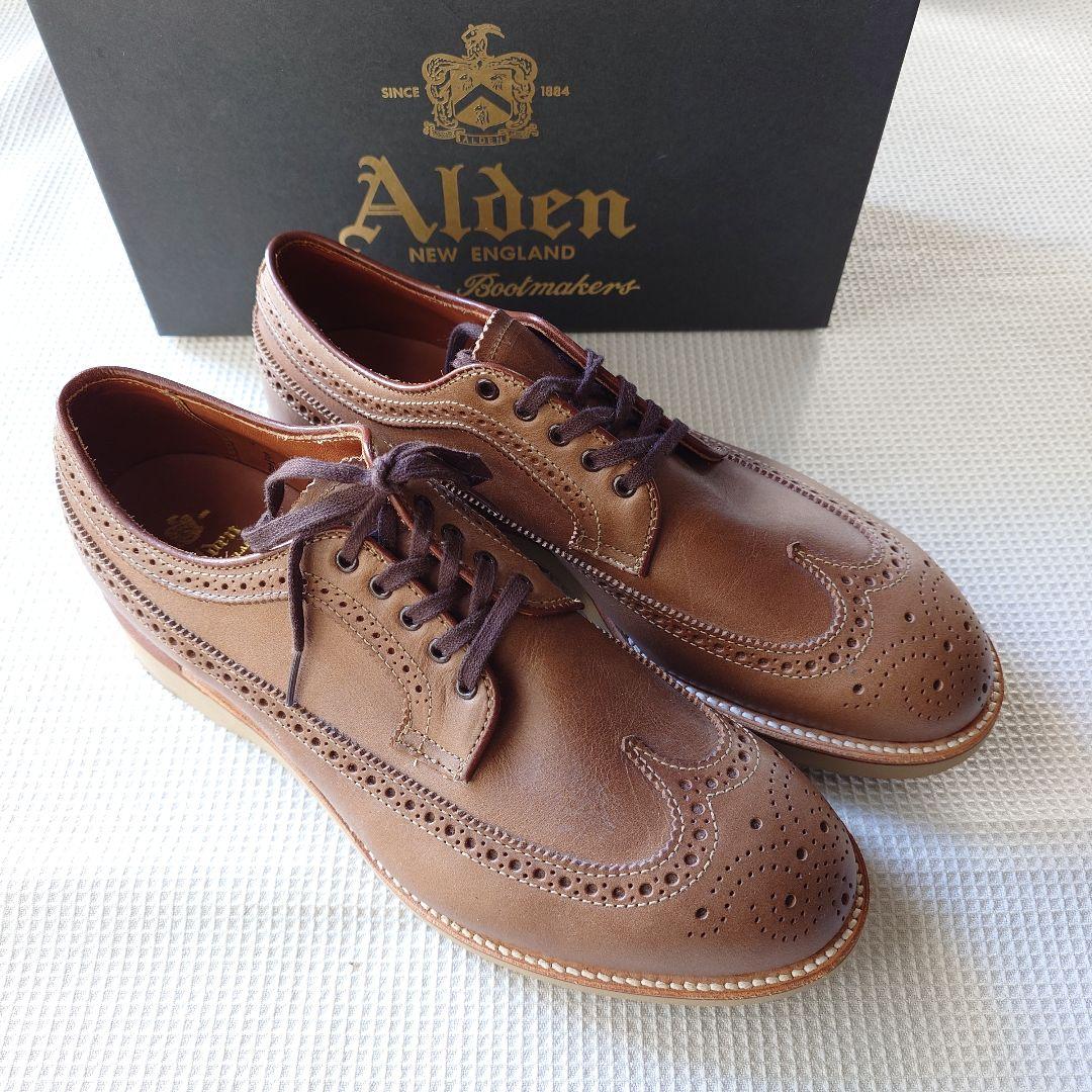 Deadstock ALDEN wingtip 58804 9inch 　オールデン　ウイングチップ　クロムエクセル　ALDEN 9インチ